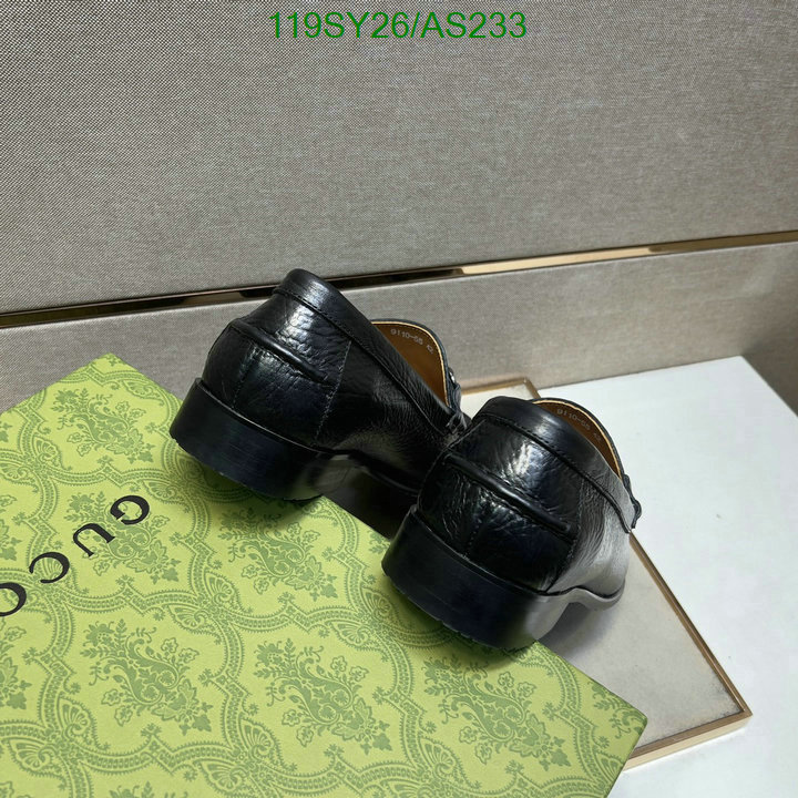 Gucci-Men shoes Code: AS233 $: 119USD