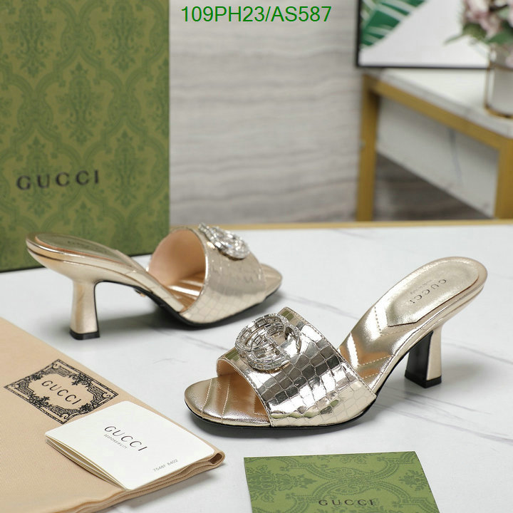 Gucci-Women Shoes Code: AS587 $: 109USD