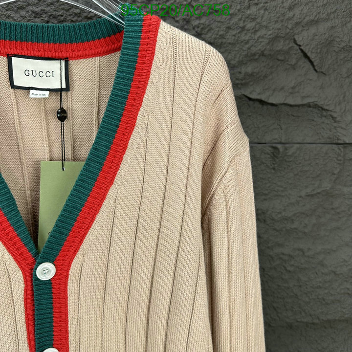 Gucci-Clothing Code: AC758 $: 95USD