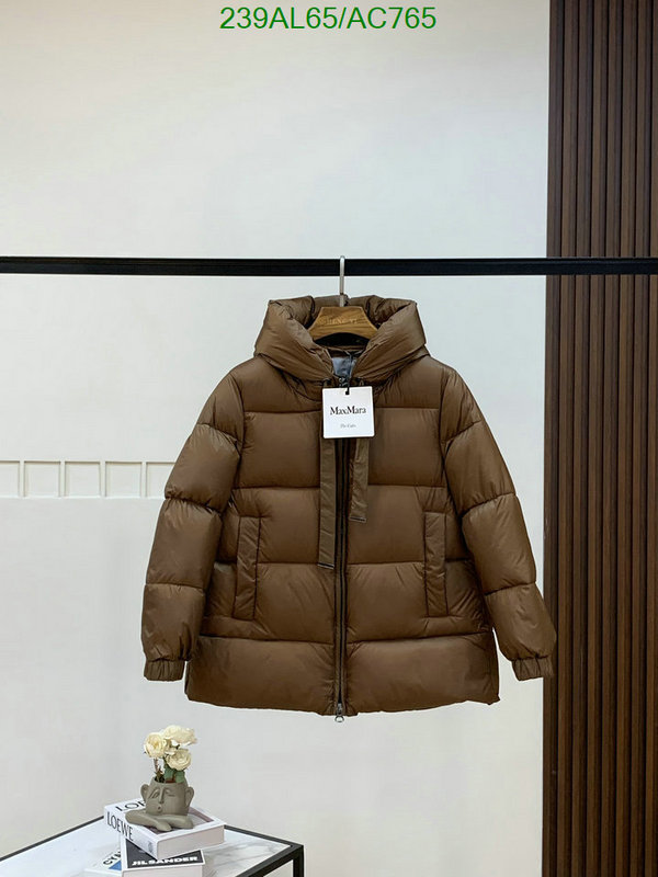 MaxMara-Down jacket Women Code: AC765 $: 239USD