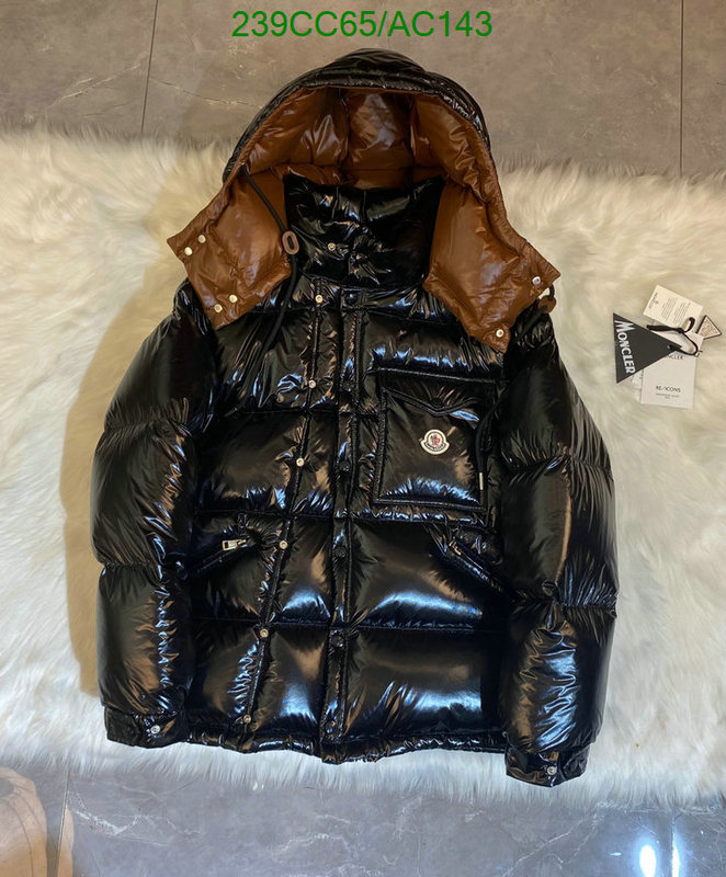 Moncler-Down jacket Men Code: AC143 $: 239USD