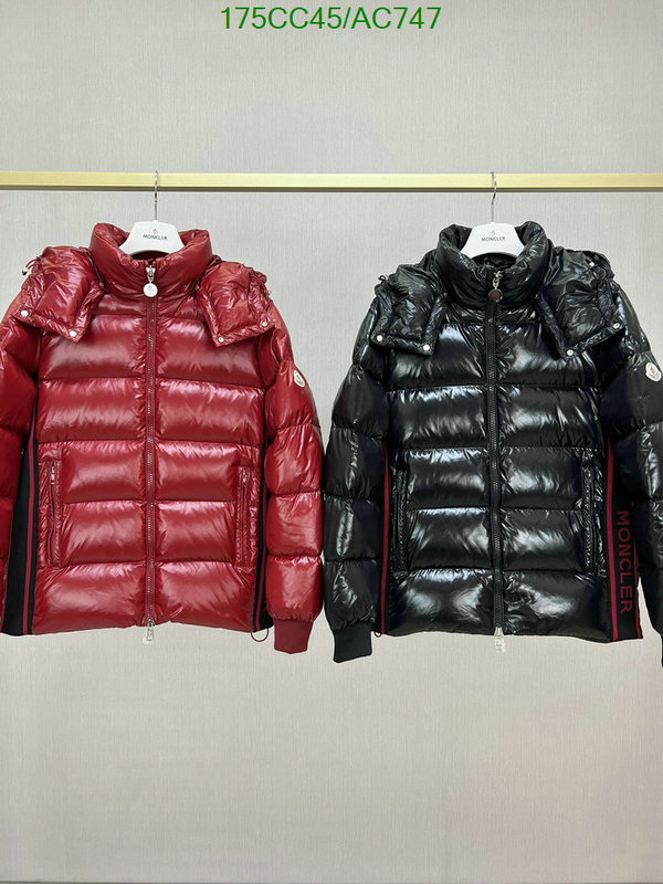 Moncler-Down jacket Women Code: AC747 $: 175USD