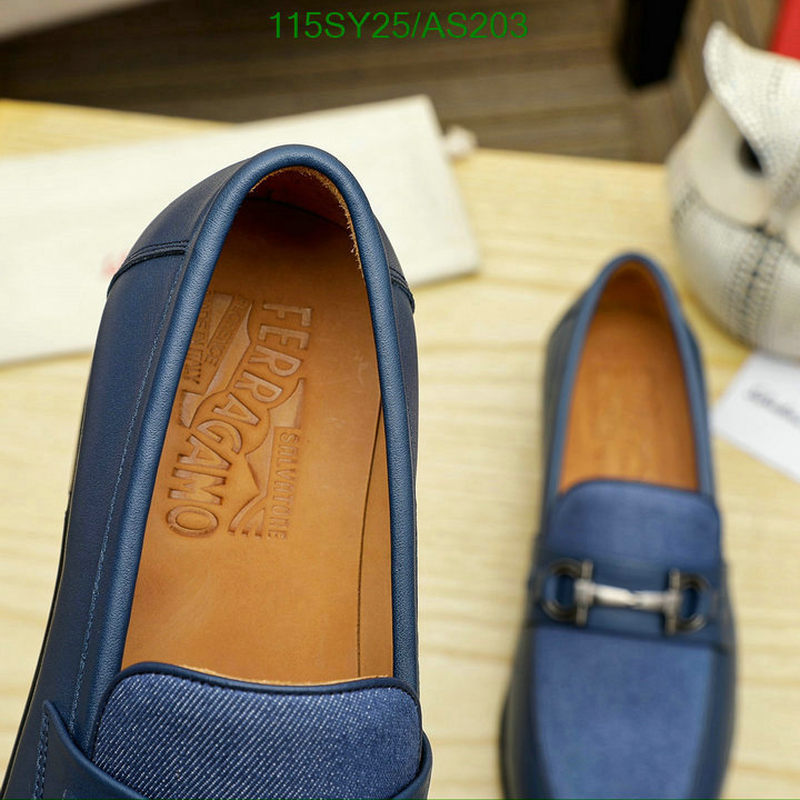 Ferragamo-Men shoes Code: AS203 $: 115USD