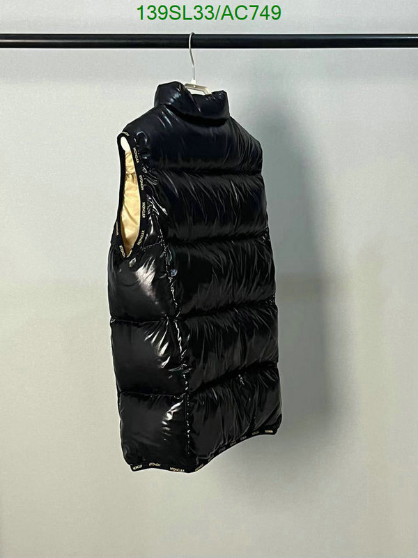 Moncler-Down jacket Women Code: AC749 $: 139USD