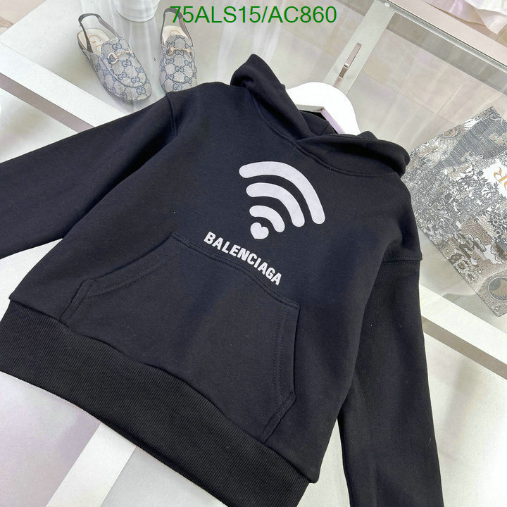 Balenciaga-Kids clothing Code: AC860 $: 75USD