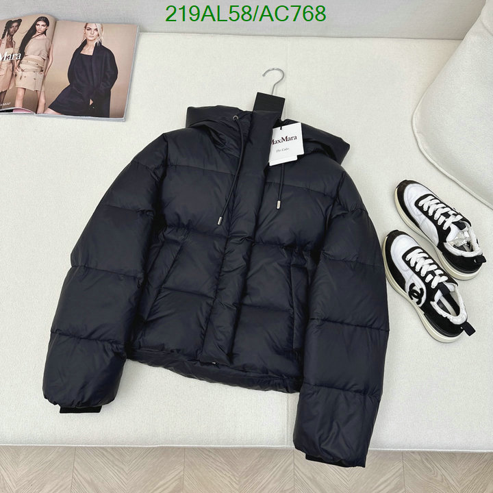 MaxMara-Down jacket Women Code: AC768 $: 219USD