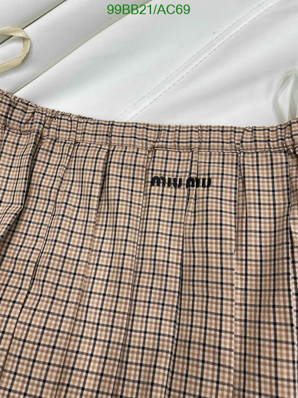 MIUMIU-Clothing Code: AC69 $: 99USD