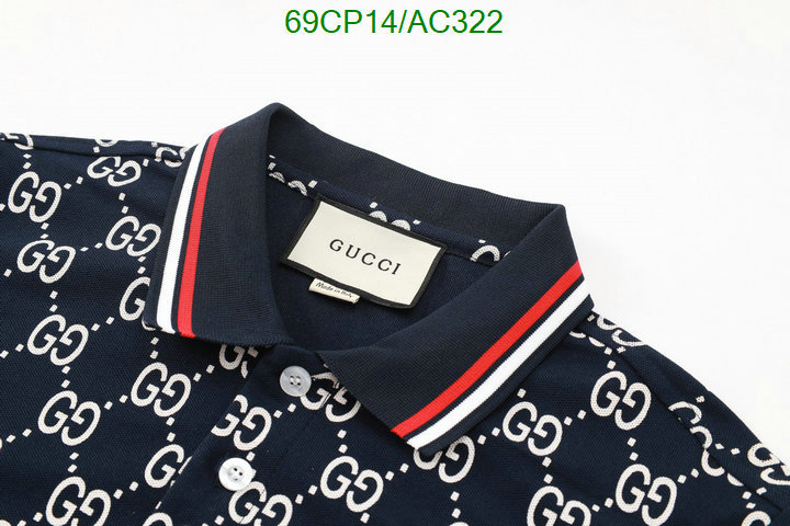 Gucci-Clothing Code: AC322 $: 69USD