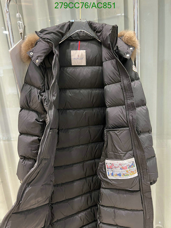 Moncler-Down jacket Women Code: AC851 $: 279USD