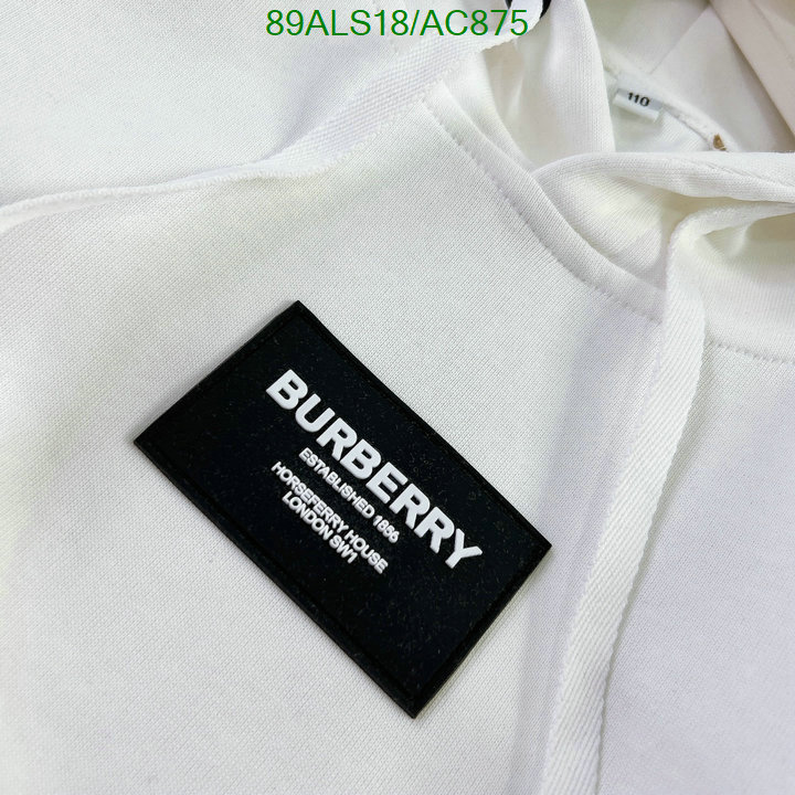 Burberry-Kids clothing Code: AC875 $: 89USD