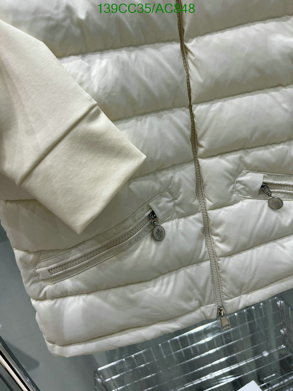 Moncler-Down jacket Women Code: AC848 $: 139USD