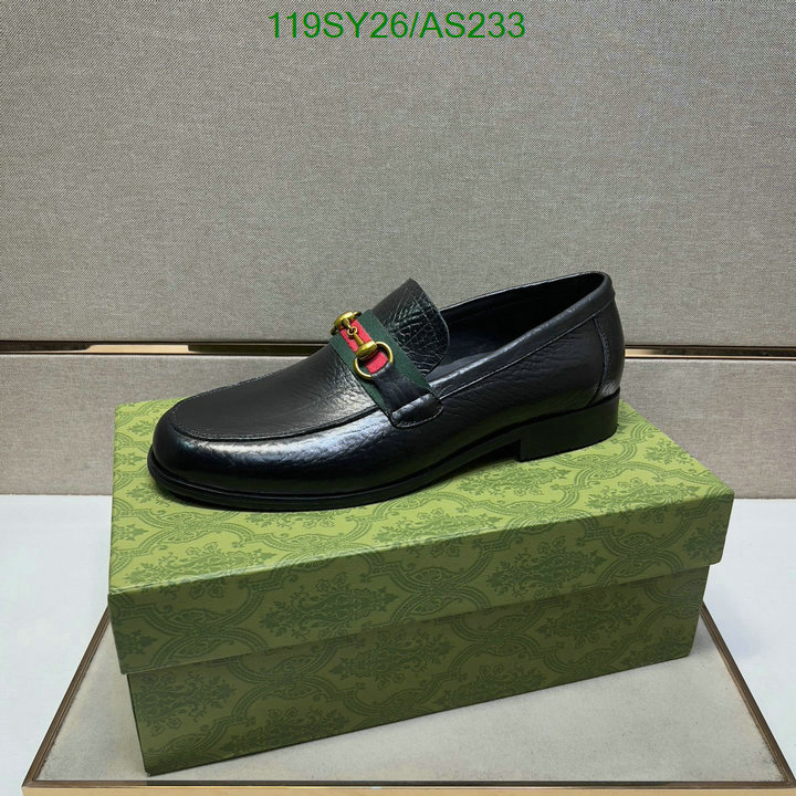 Gucci-Men shoes Code: AS233 $: 119USD