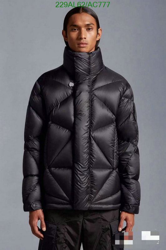 Moncler-Down jacket Men Code: AC777 $: 229USD