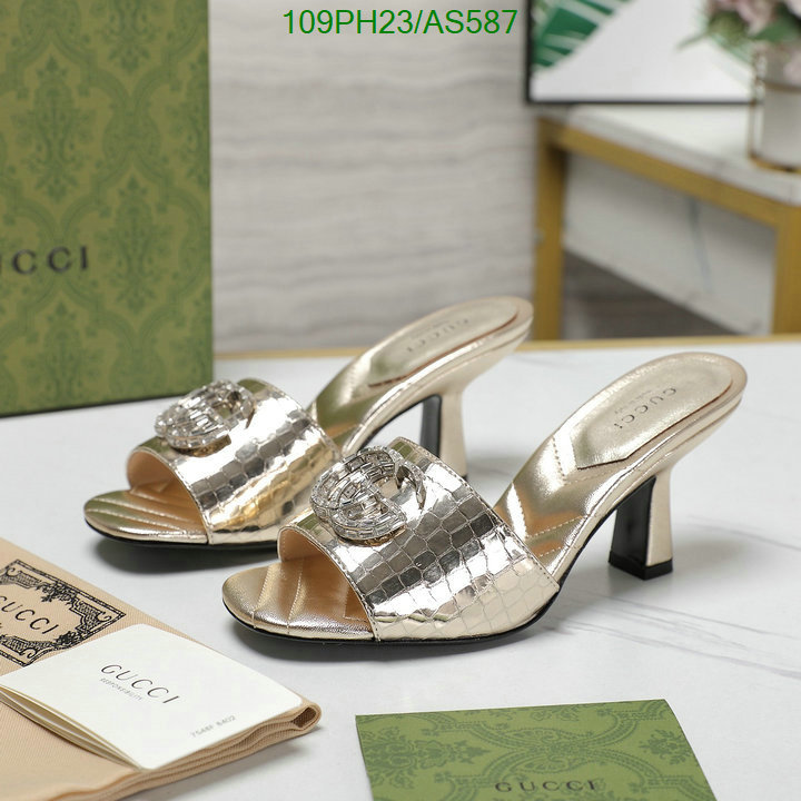 Gucci-Women Shoes Code: AS587 $: 109USD