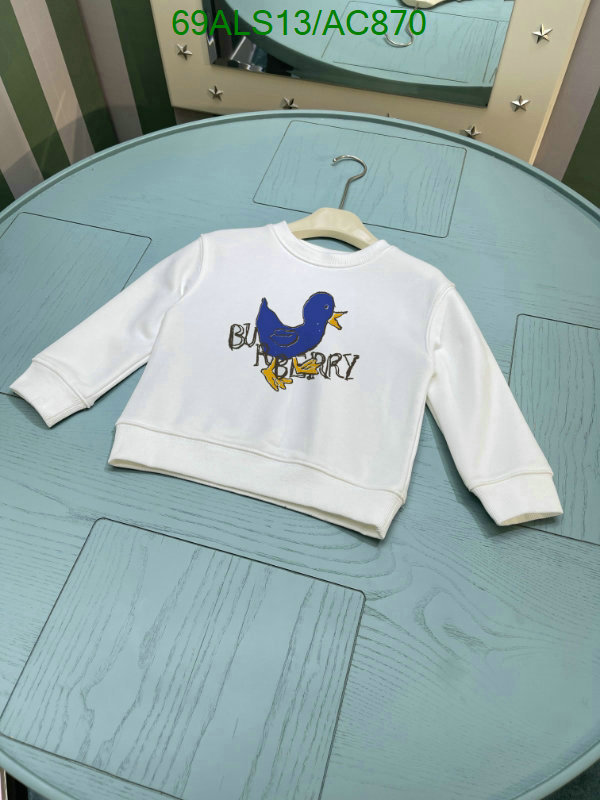 Burberry-Kids clothing Code: AC870 $: 69USD