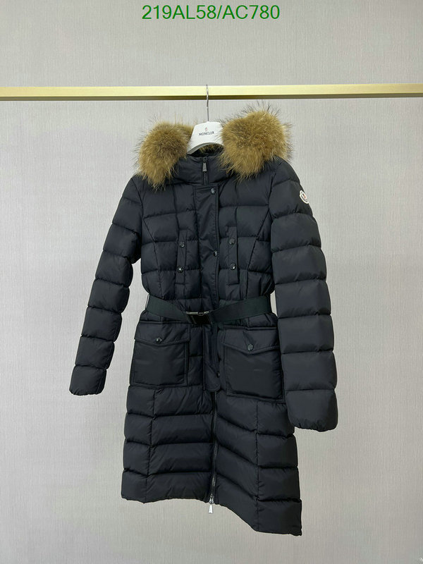 Moncler-Down jacket Women Code: AC780 $: 219USD