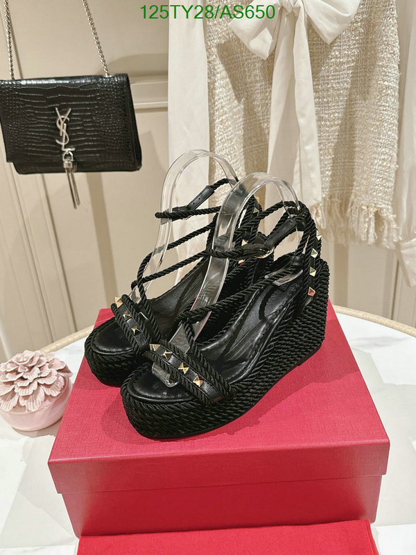 Valentino-Women Shoes Code: AS650 $: 125USD