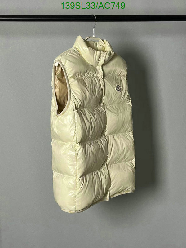 Moncler-Down jacket Women Code: AC749 $: 139USD