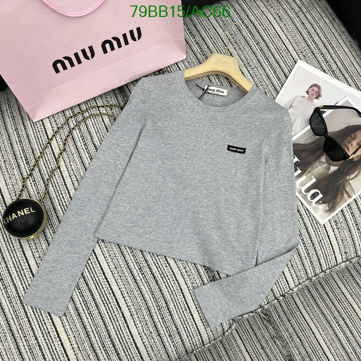 MIUMIU-Clothing Code: AC66 $: 79USD