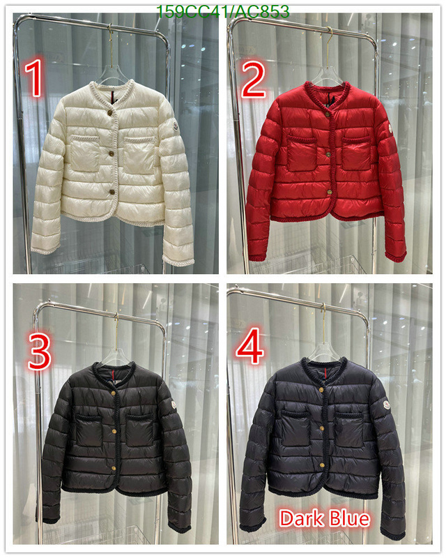 Moncler-Down jacket Women Code: AC853 $: 159USD