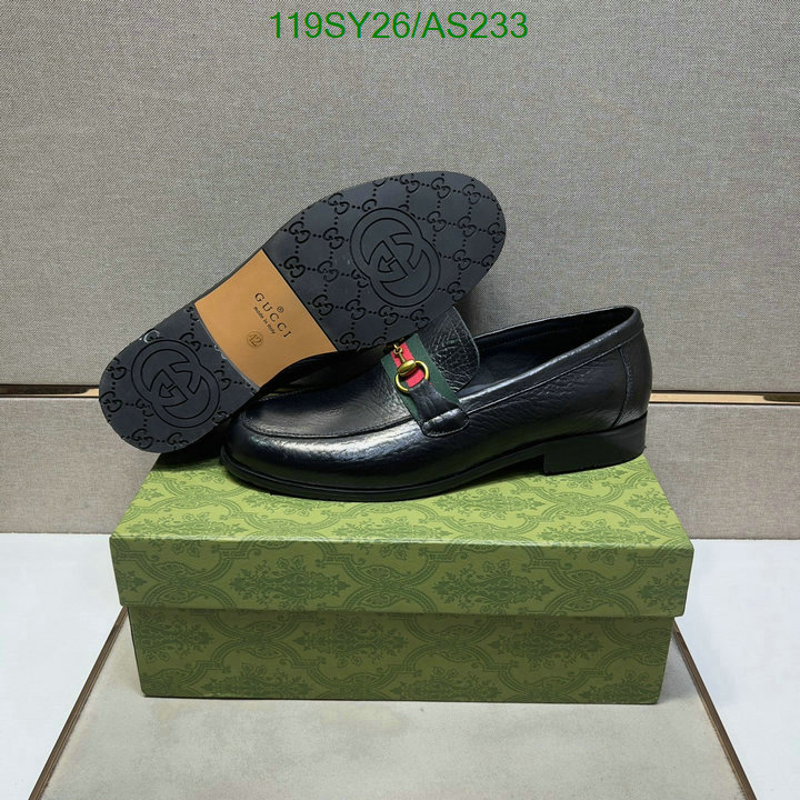 Gucci-Men shoes Code: AS233 $: 119USD