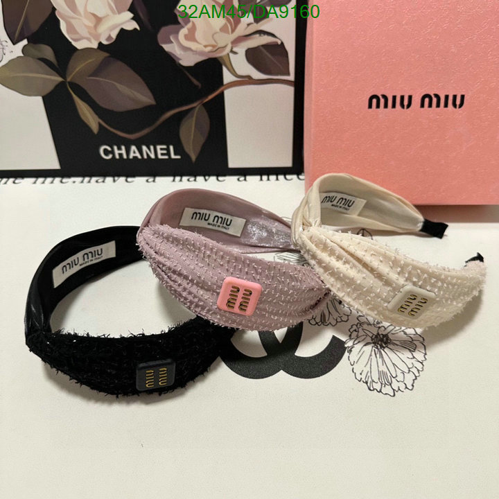 MIU MIU-Headband Code: DA9160 $: 32USD