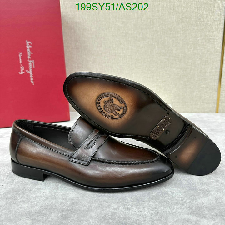 Ferragamo-Men shoes Code: AS202 $: 199USD