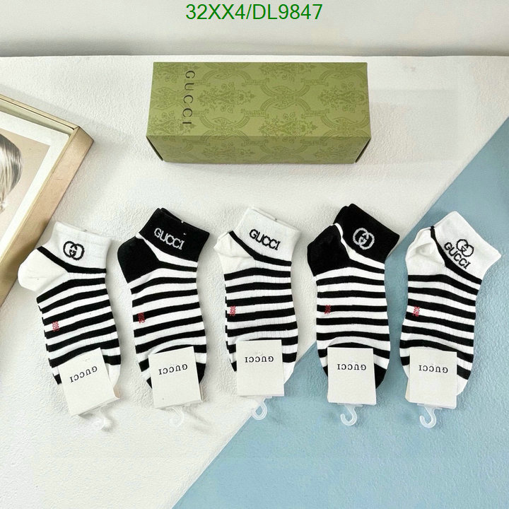 Gucci-Sock Code: DL9847 $: 32USD