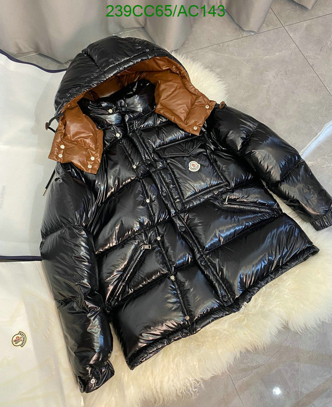 Moncler-Down jacket Men Code: AC143 $: 239USD