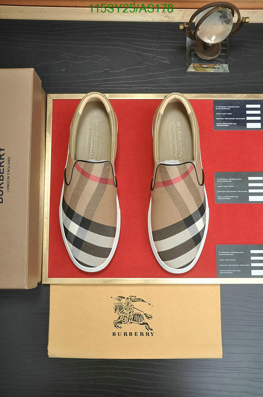 Burberry-Men shoes Code: AS178 $: 115USD