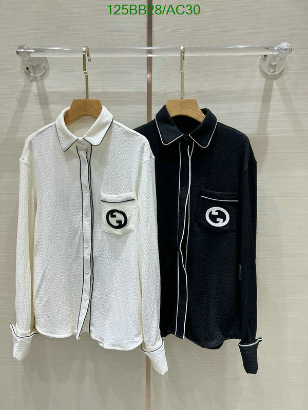 Gucci-Clothing Code: AC30 $: 125USD