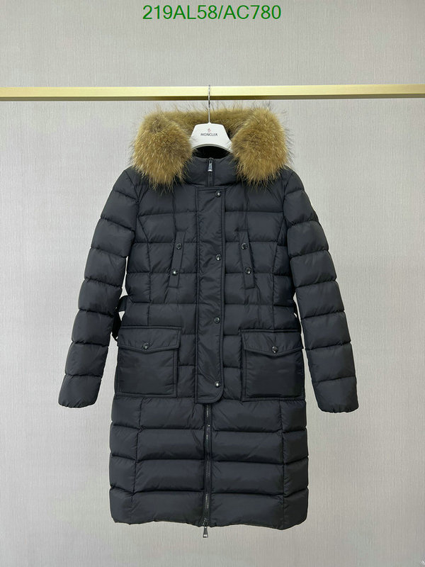 Moncler-Down jacket Women Code: AC780 $: 219USD