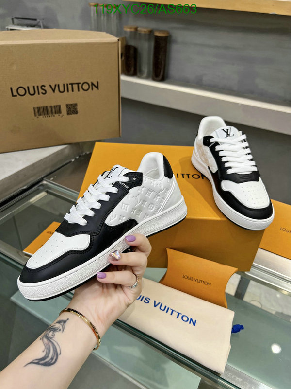 LV-Men shoes Code: AS663 $: 119USD