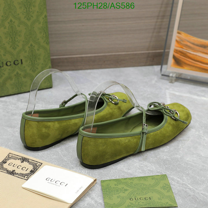 Gucci-Women Shoes Code: AS586 $: 125USD