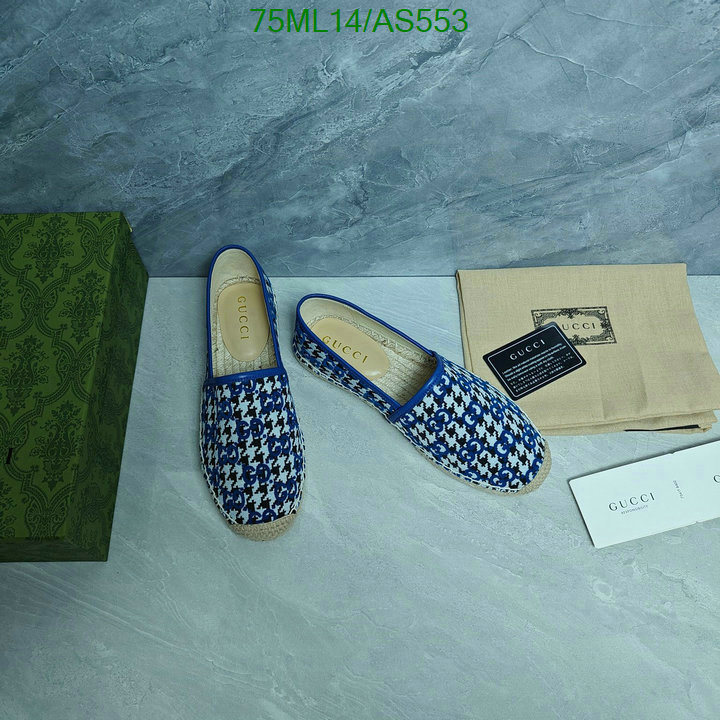 Gucci-Women Shoes Code: AS553 $: 75USD