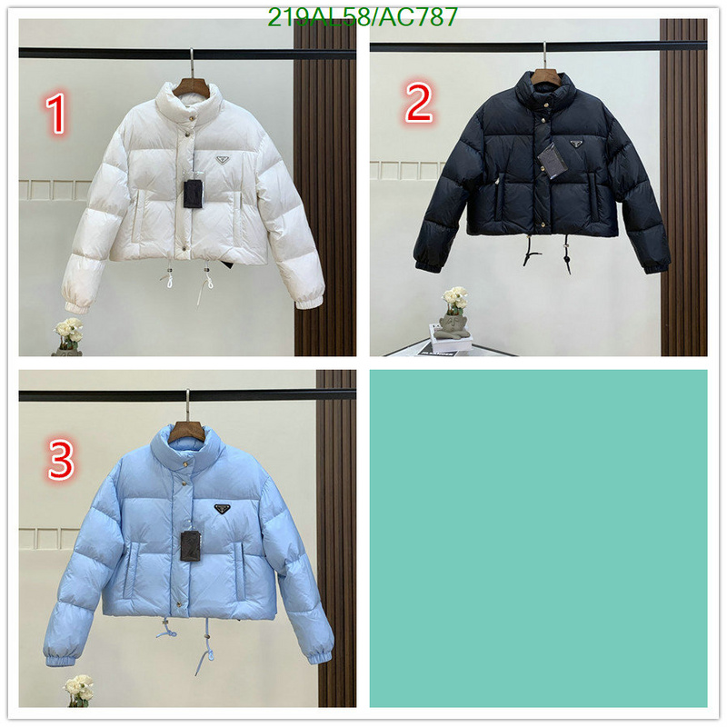 Prada-Down jacket Women Code: AC787 $: 219USD