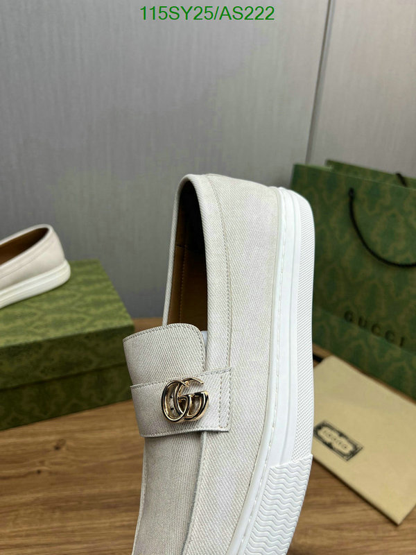 Gucci-Men shoes Code: AS222 $: 115USD