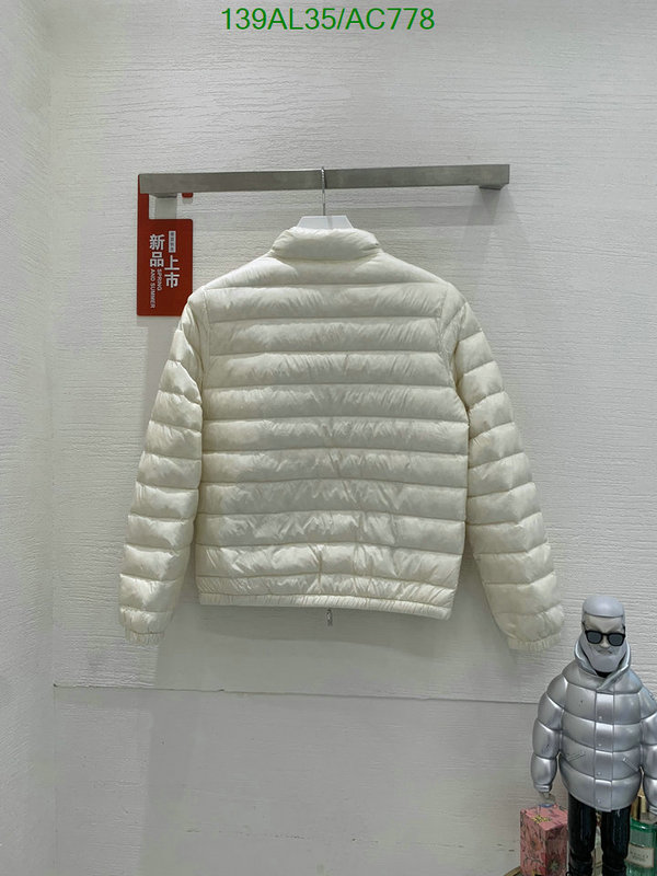 Moncler-Down jacket Women Code: AC778 $: 139USD