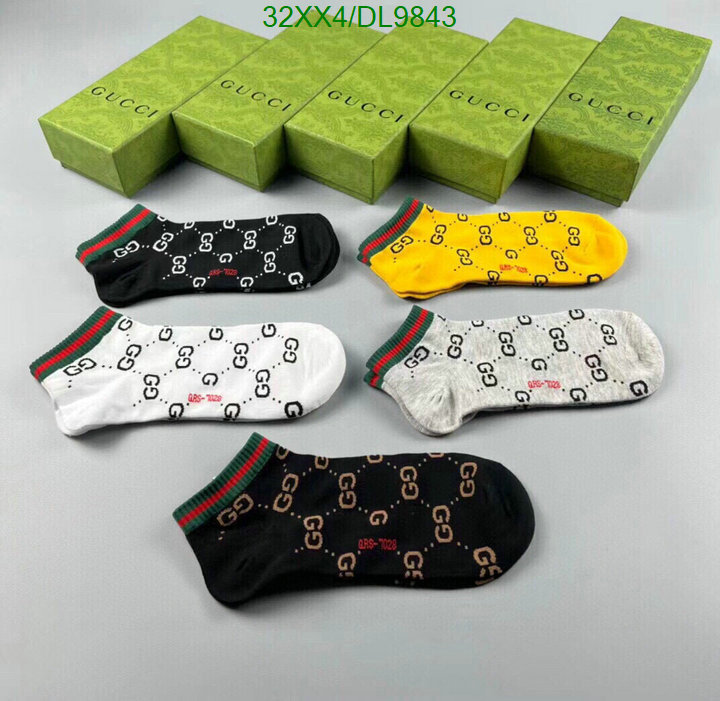 Gucci-Sock Code: DL9843 $: 32USD