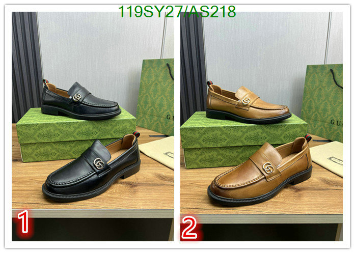 Gucci-Men shoes Code: AS218 $: 119USD