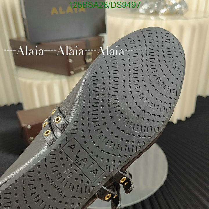 ALAIA-Women Shoes Code: DS9497 $: 125USD