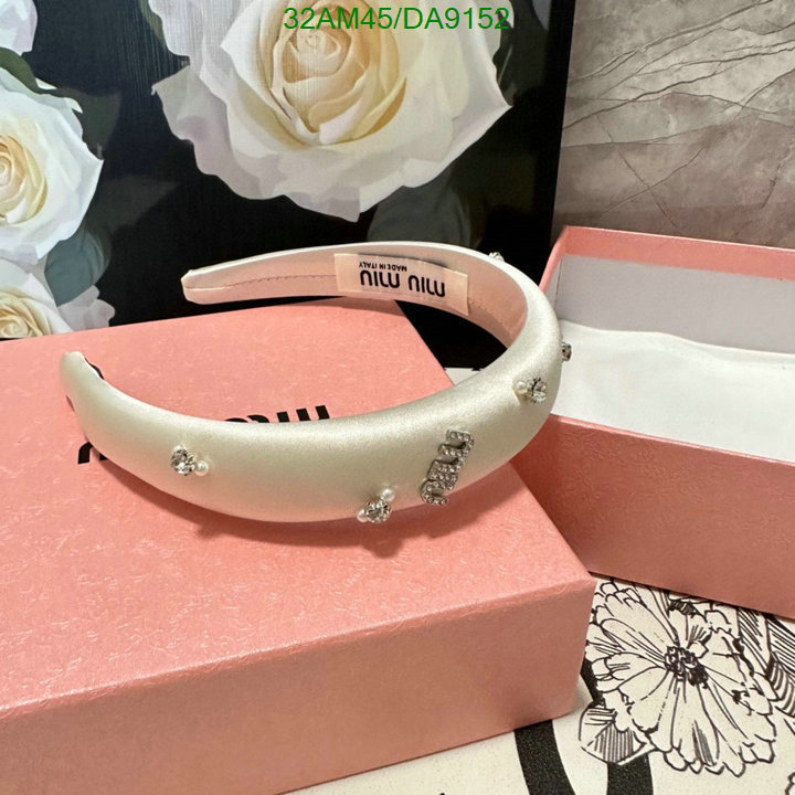 MIU MIU-Headband Code: DA9152 $: 32USD