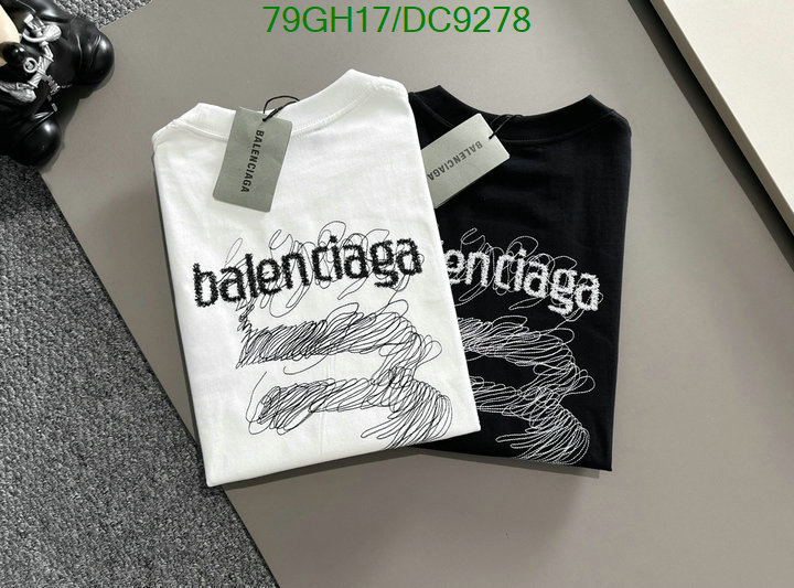 Balenciaga-Clothing Code: DC9278 $: 79USD