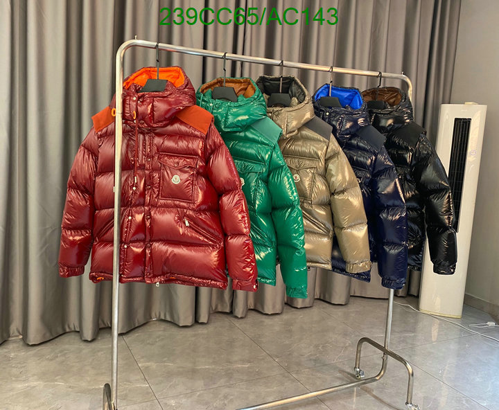 Moncler-Down jacket Men Code: AC143 $: 239USD