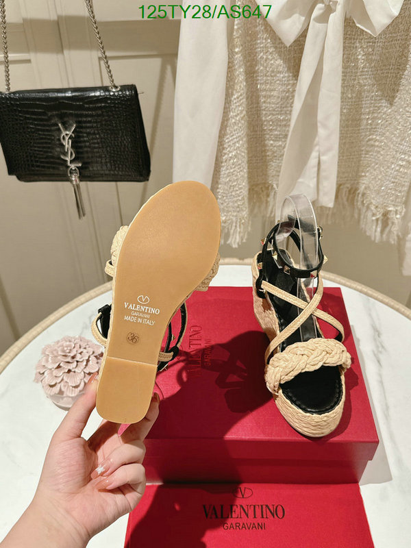 Valentino-Women Shoes Code: AS647 $: 125USD