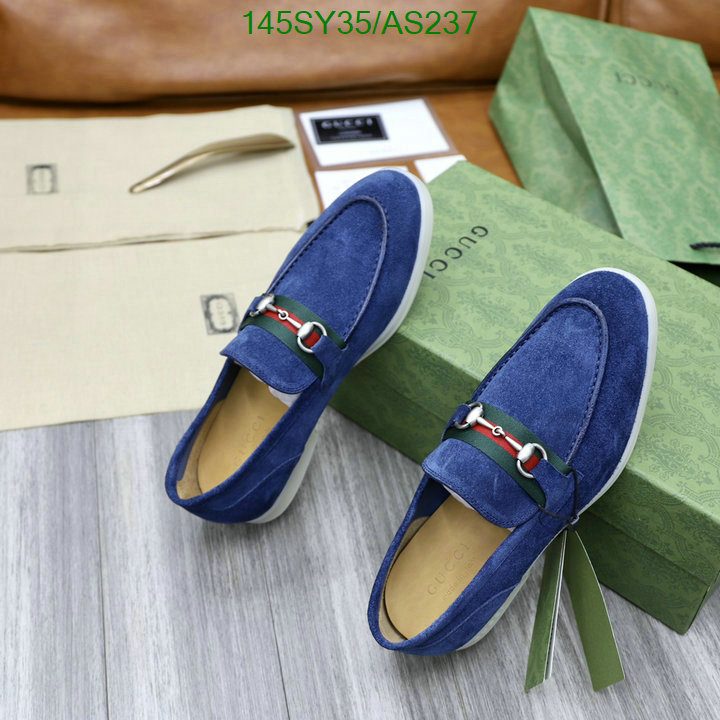 Gucci-Men shoes Code: AS237 $: 145USD