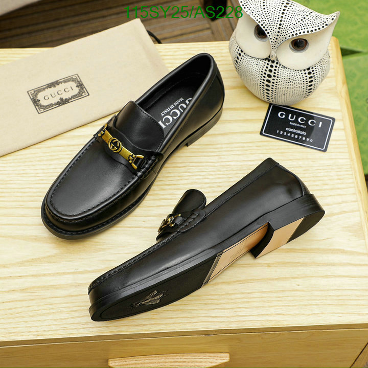 Gucci-Men shoes Code: AS228 $: 115USD