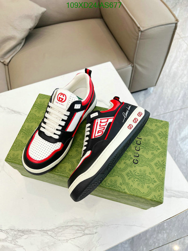 Gucci-Men shoes Code: AS677 $: 109USD