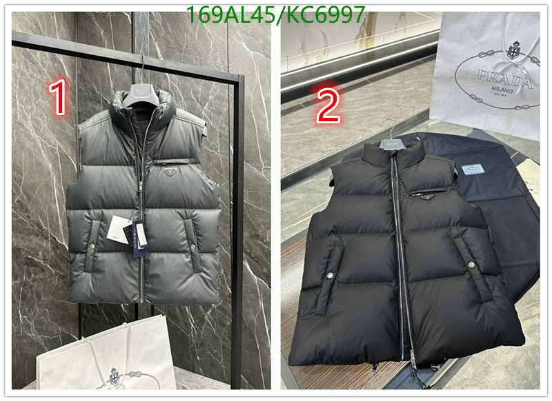 Prada-Down jacket Men Code: KC6997 $: 169USD