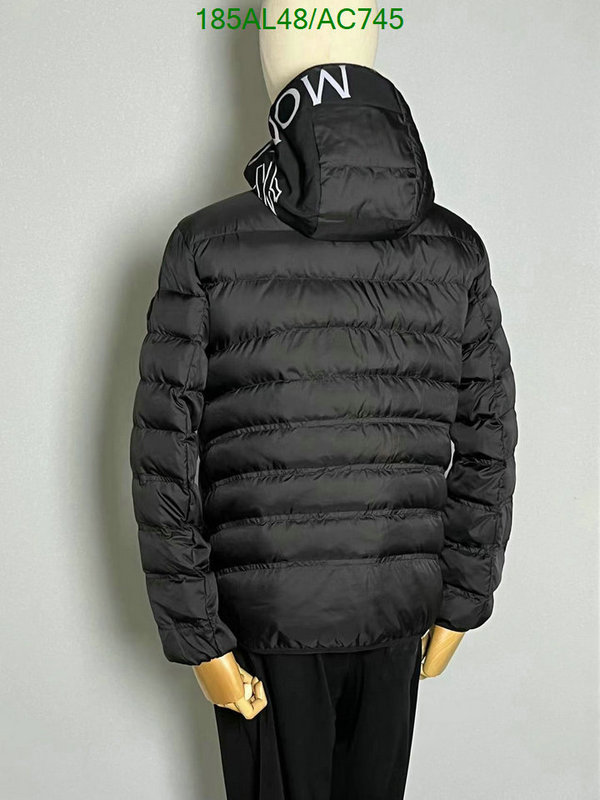 Moncler-Down jacket Men Code: AC745 $: 185USD